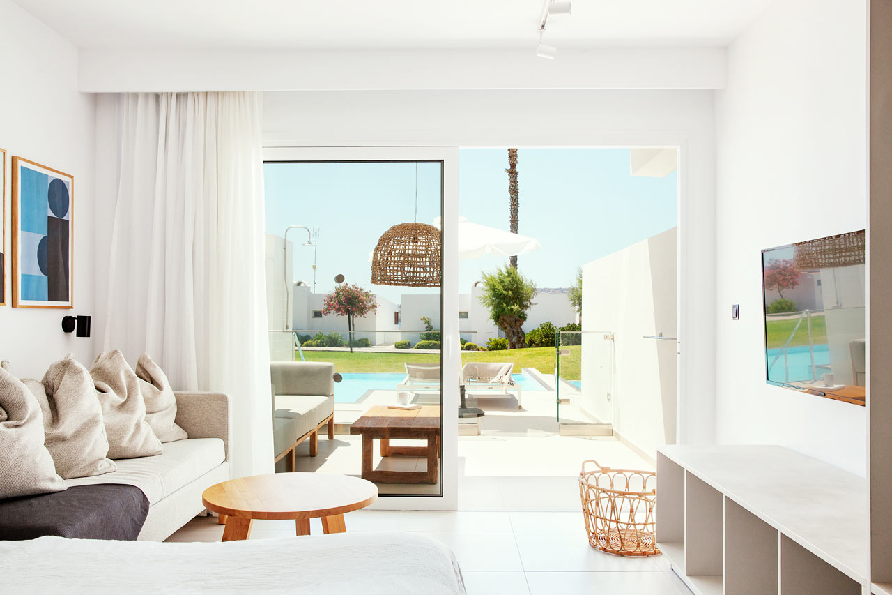 Enrumslägenhet Royal Pool Suite, Ariadne