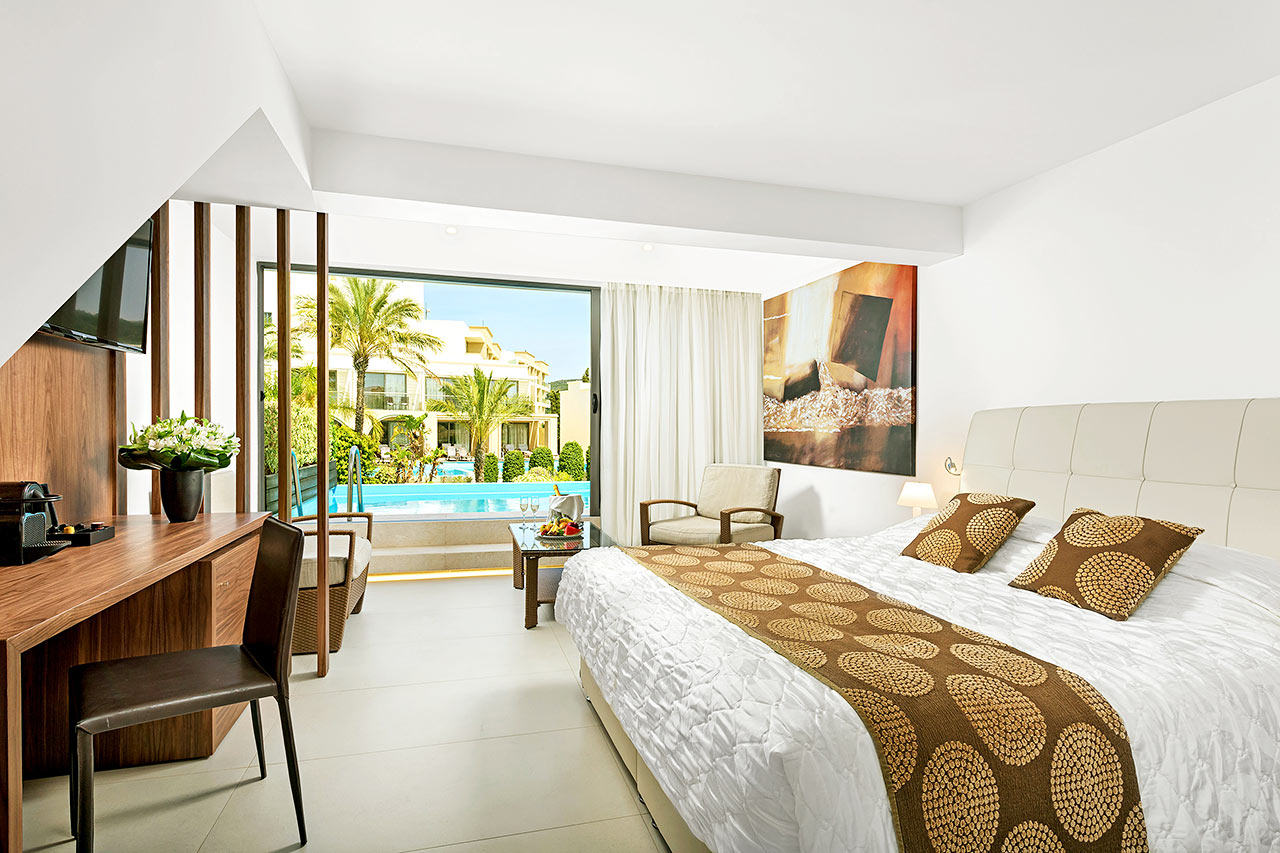 Dubbelrum superior med privat pool