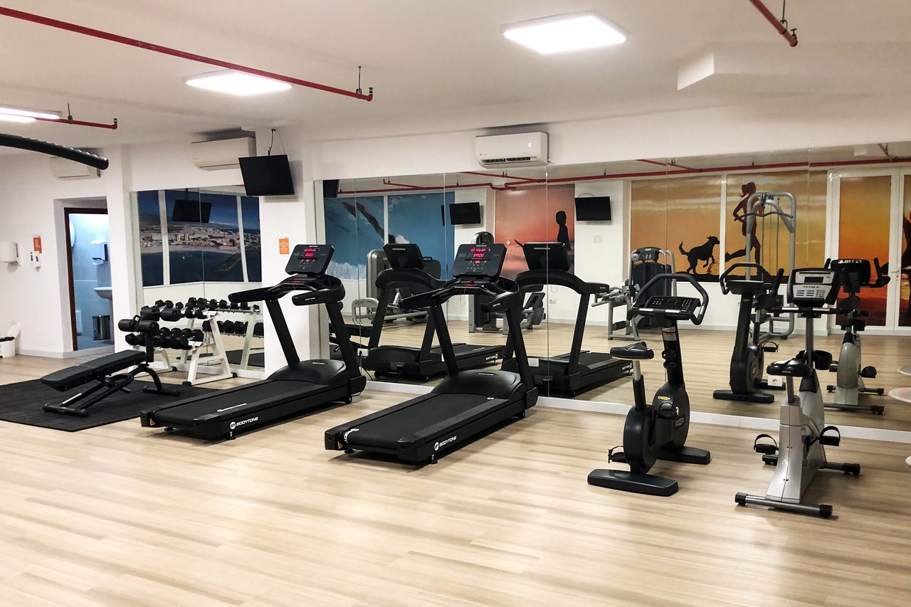 Exempel på hur gymmet kan komma att se ut