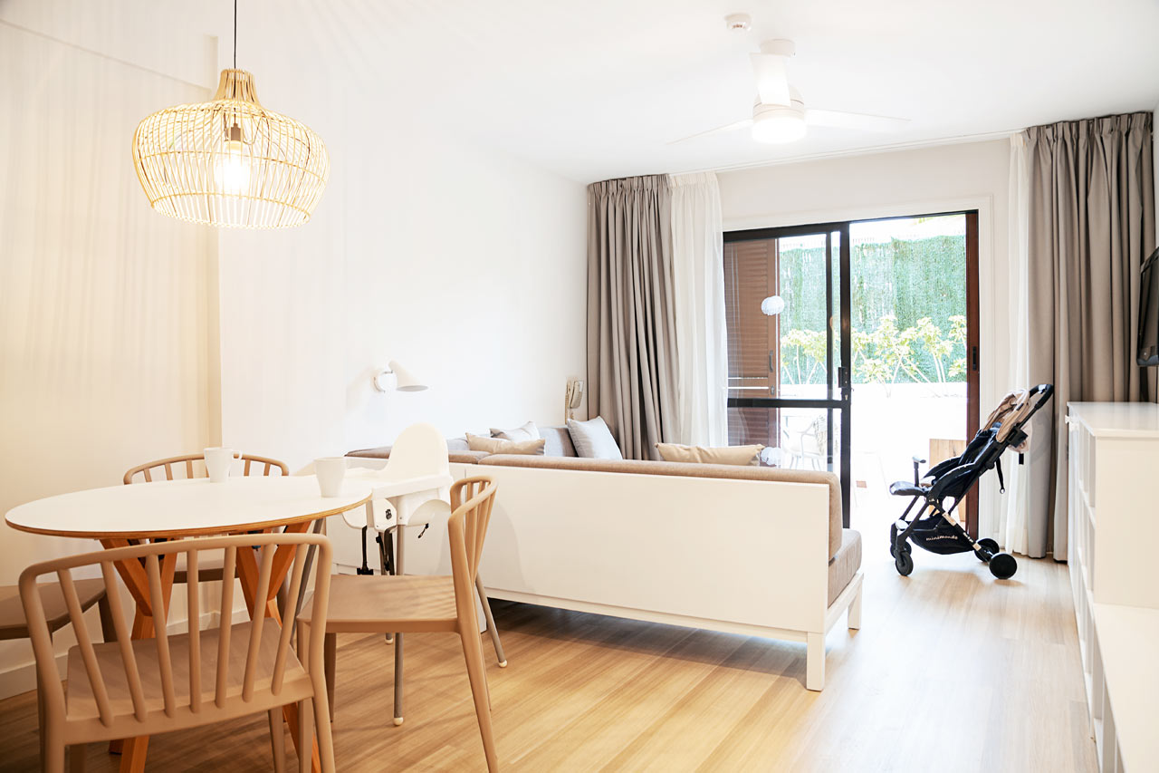 Lägenhetstyp A22HBT Tvårumslägenhet Family Garden Baby - med terrass