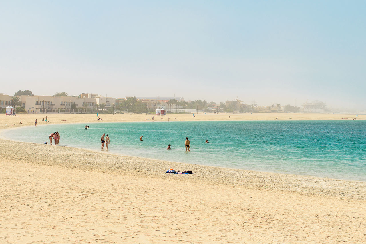 Allmänna stranden i Jumeirah Beach