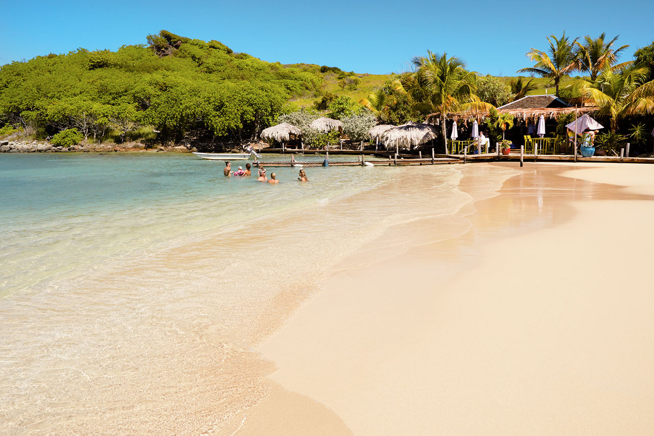 Pinel Island vid Orient Bay