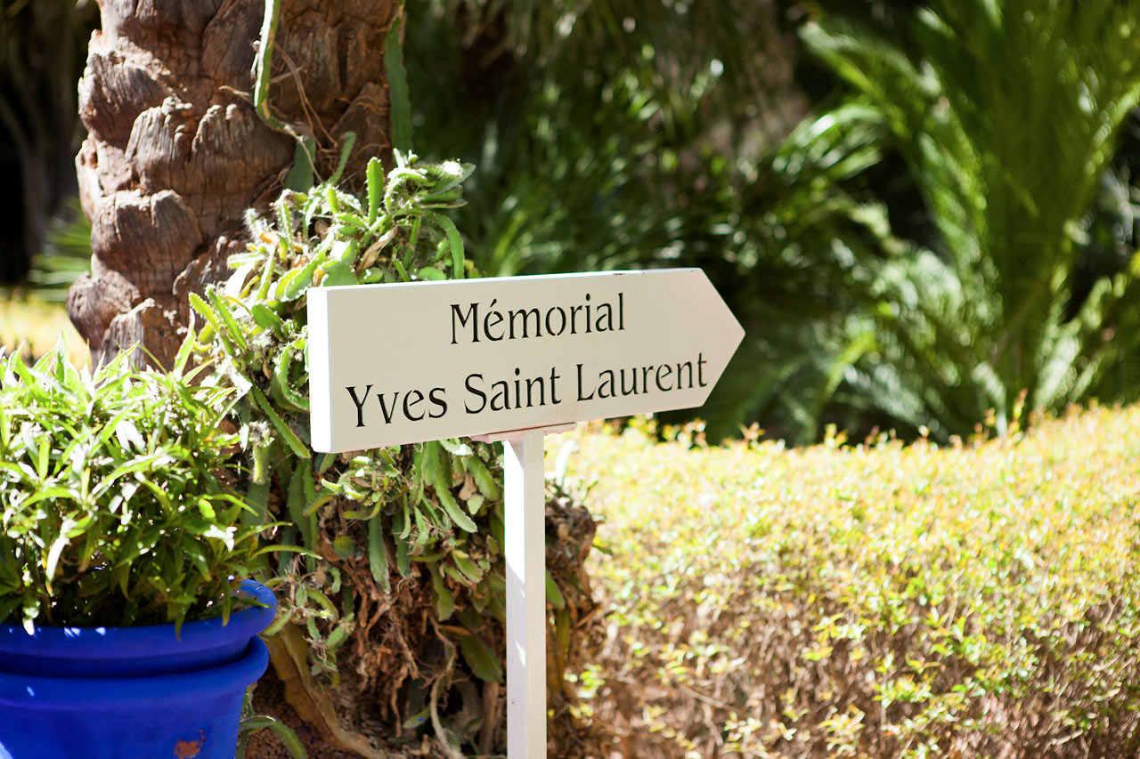 Den botaniska trädgården Jardin Majorelle