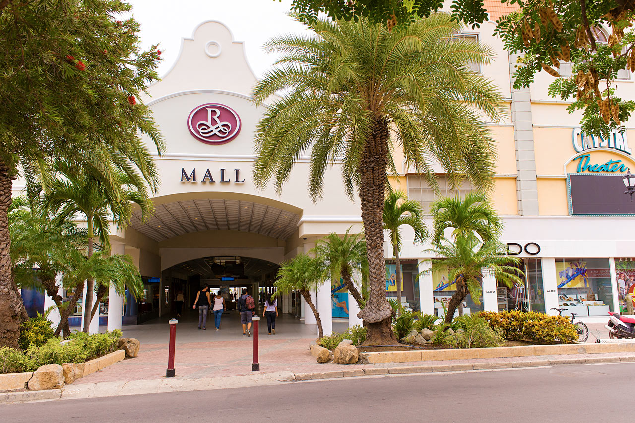 Renaissance mall i Oranjestad
