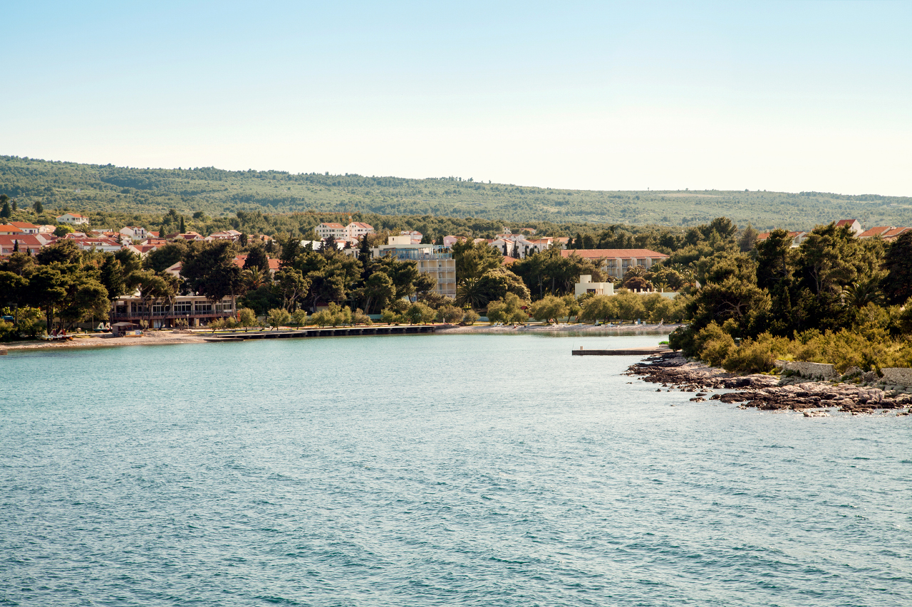 Utsikt mot Waterman Resort Supetrus
