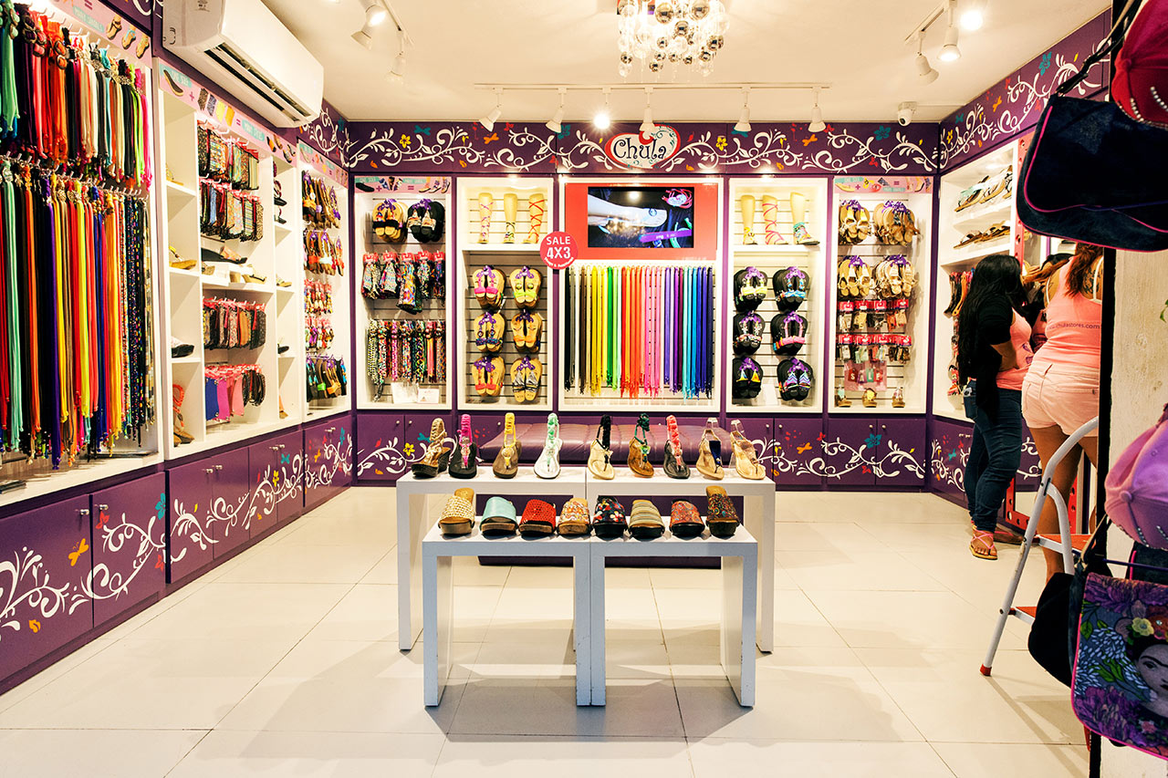 Det finns ett stort utbud av shopping i Playa del Carmen