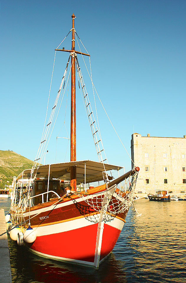 Hamnen i Dubrovnik