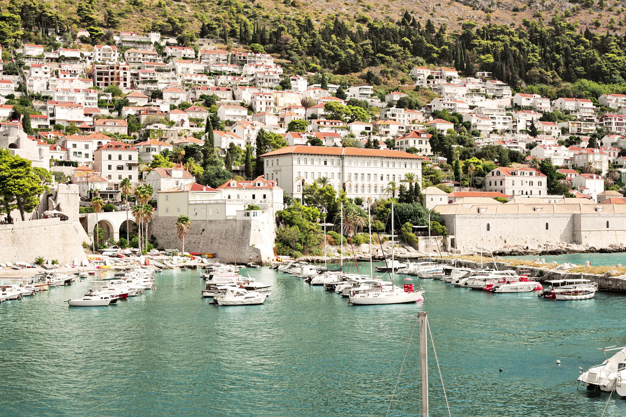 Hamnen i Dubrovnik
