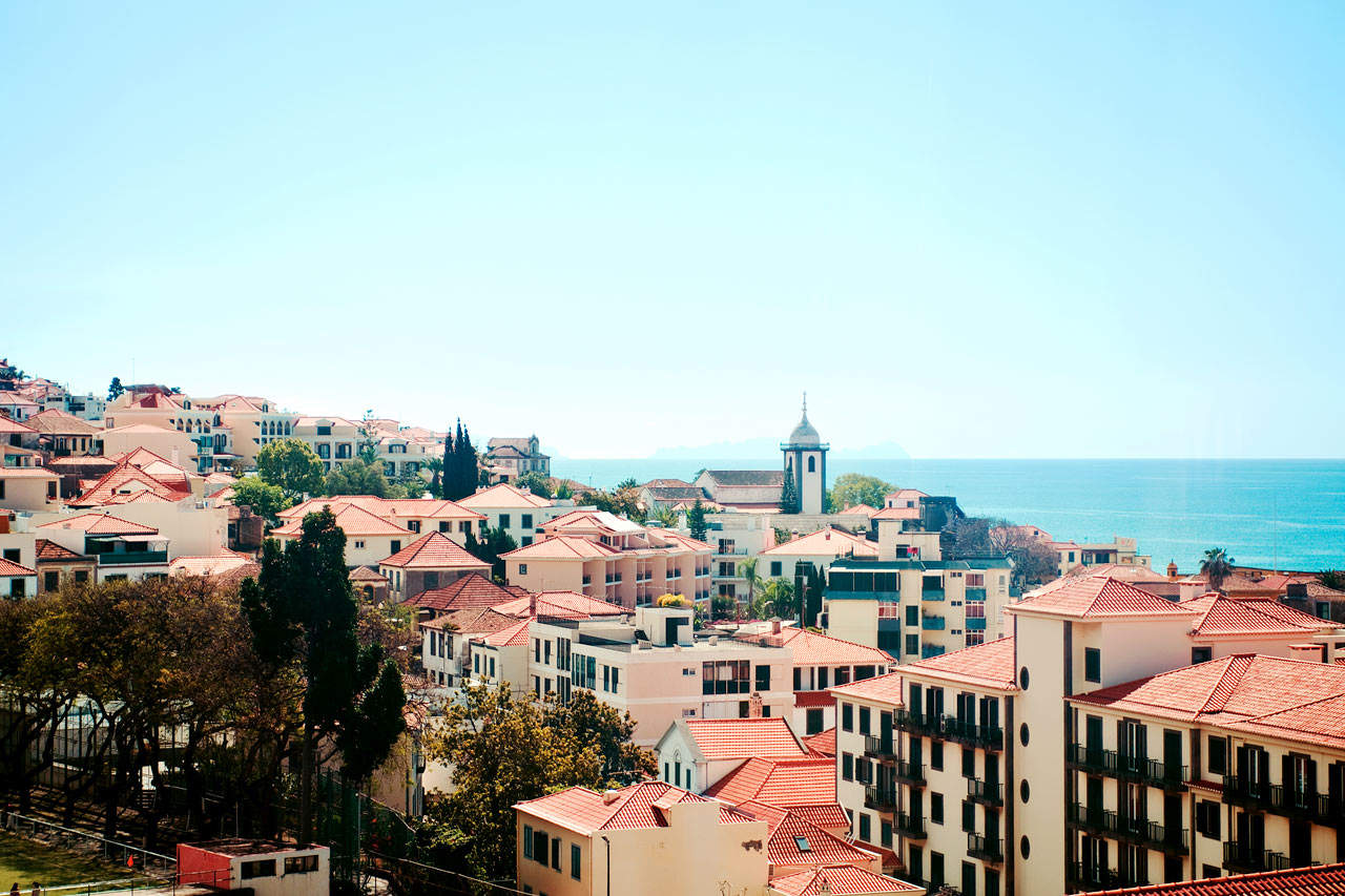 Östra delarna av Funchal