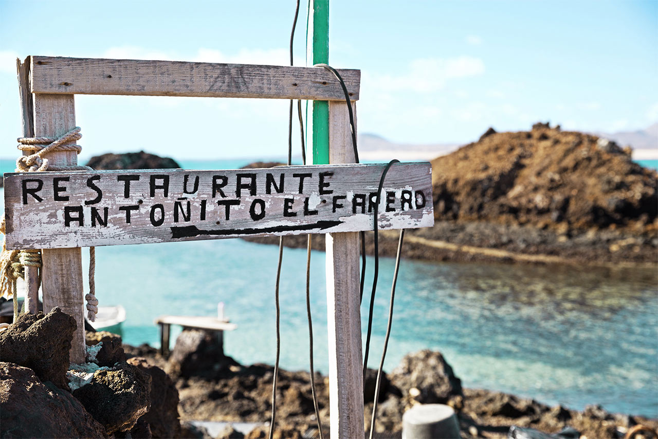 Isla de Lobos, strax utanför Corralejo