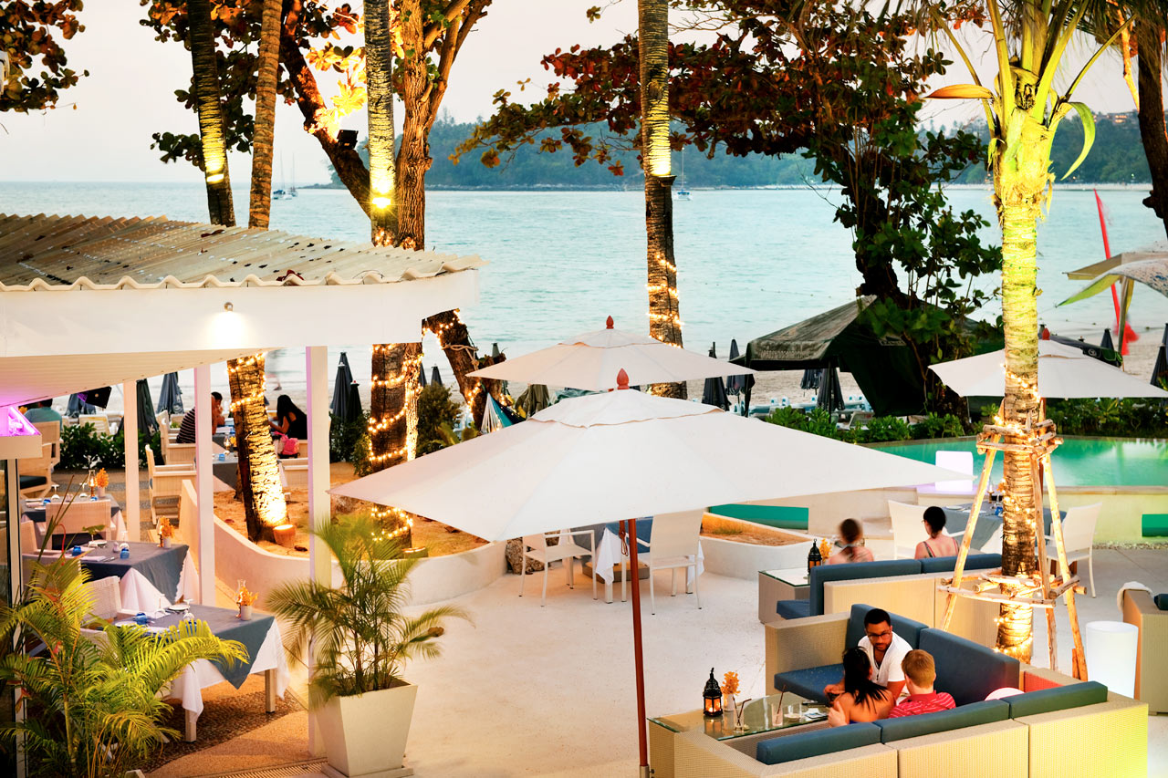 Hotell Boathouse egen beach club Rekata.