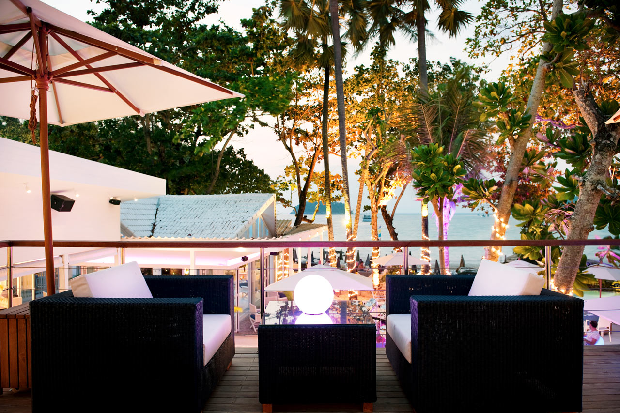 Hotell Boathouse egen beach club Rekata.