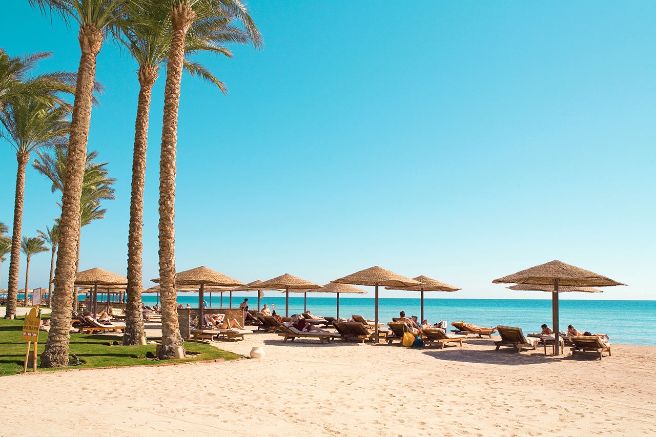 Stranden vid Makadi Palace