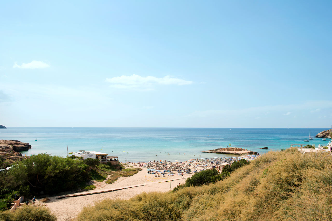 Cala Tarida i närheten av San Antonio