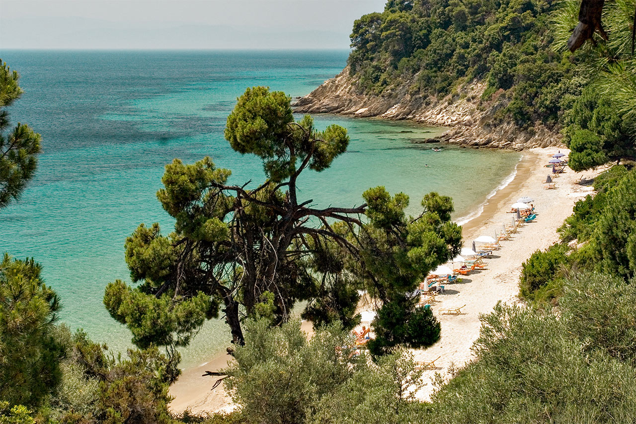 Koukounaries Beach