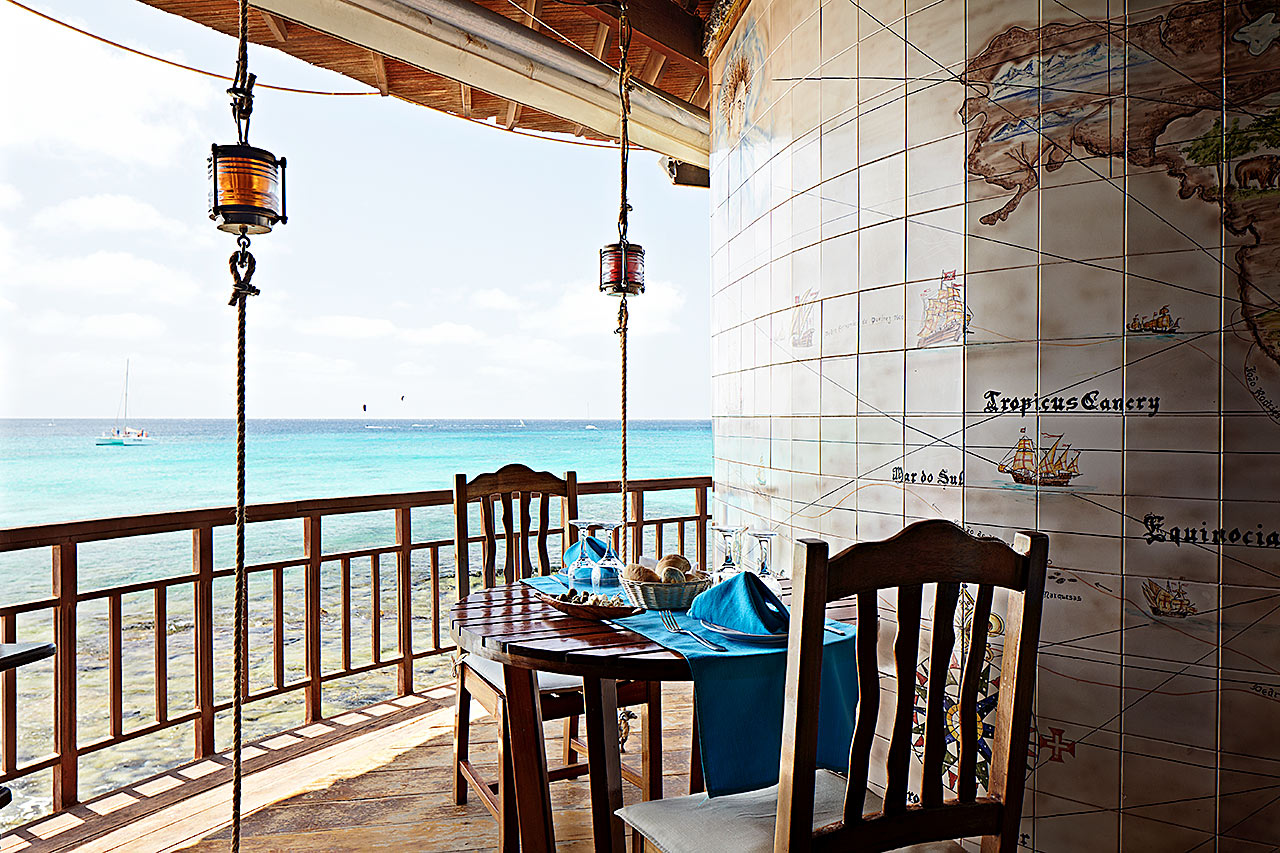 Restaurangen Farolin på hotell Odjo d'Agua