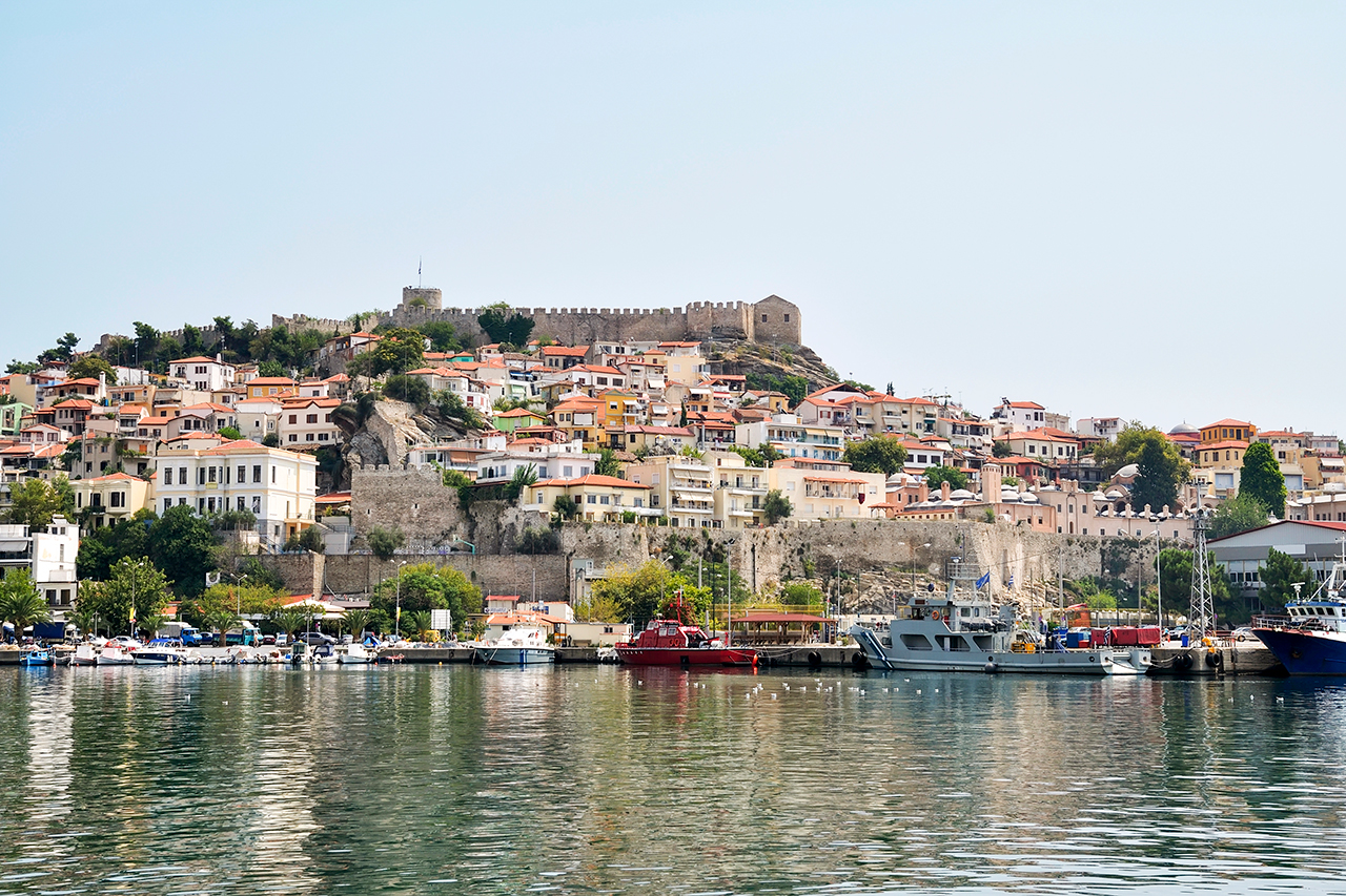 Panagia - Gamla stan i Kavala