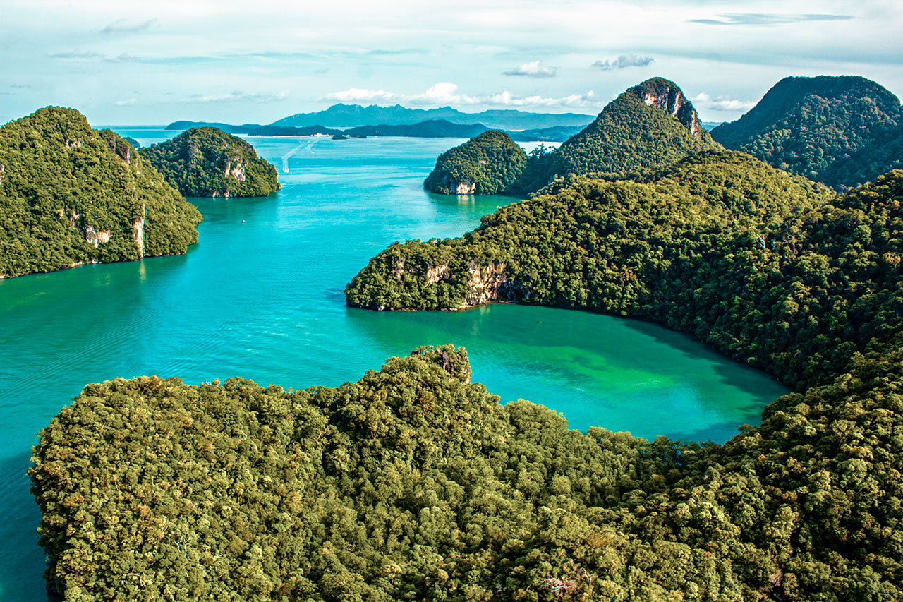 Skärgården i Langkawi