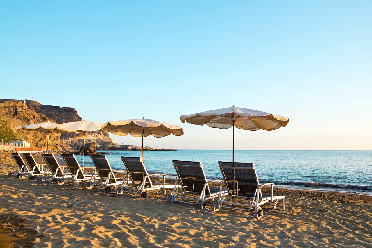 Stranden vid Ocean Beach Club