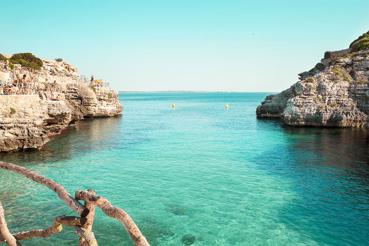 Cala en Brut, nära Ciutadella