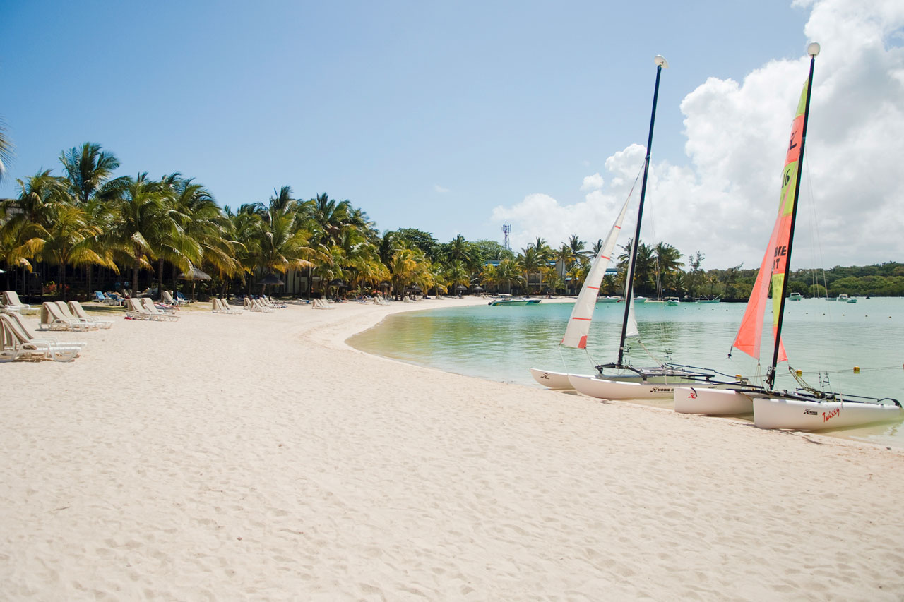 Stranden vid Shandrani Resort & Spa