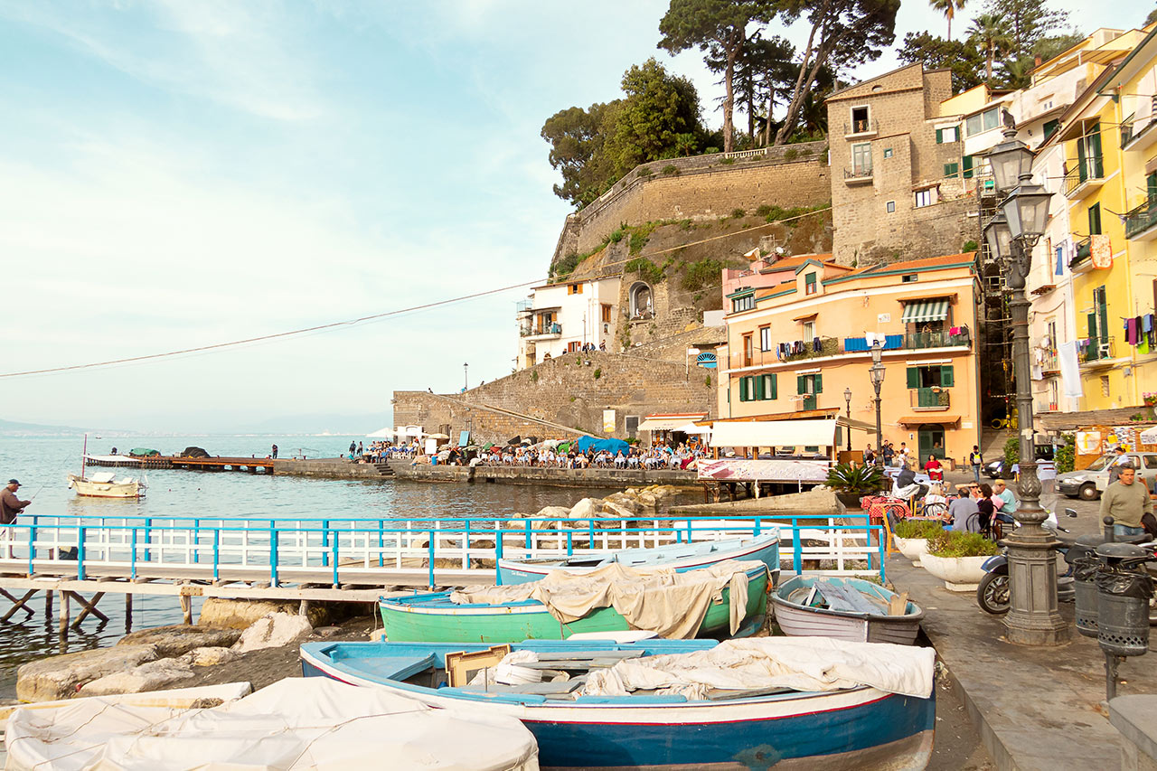 Marina Grande i Sorrento