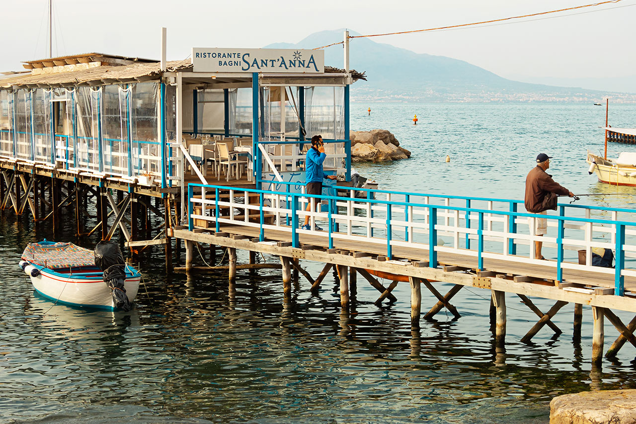 Marina Grande i Sorrento