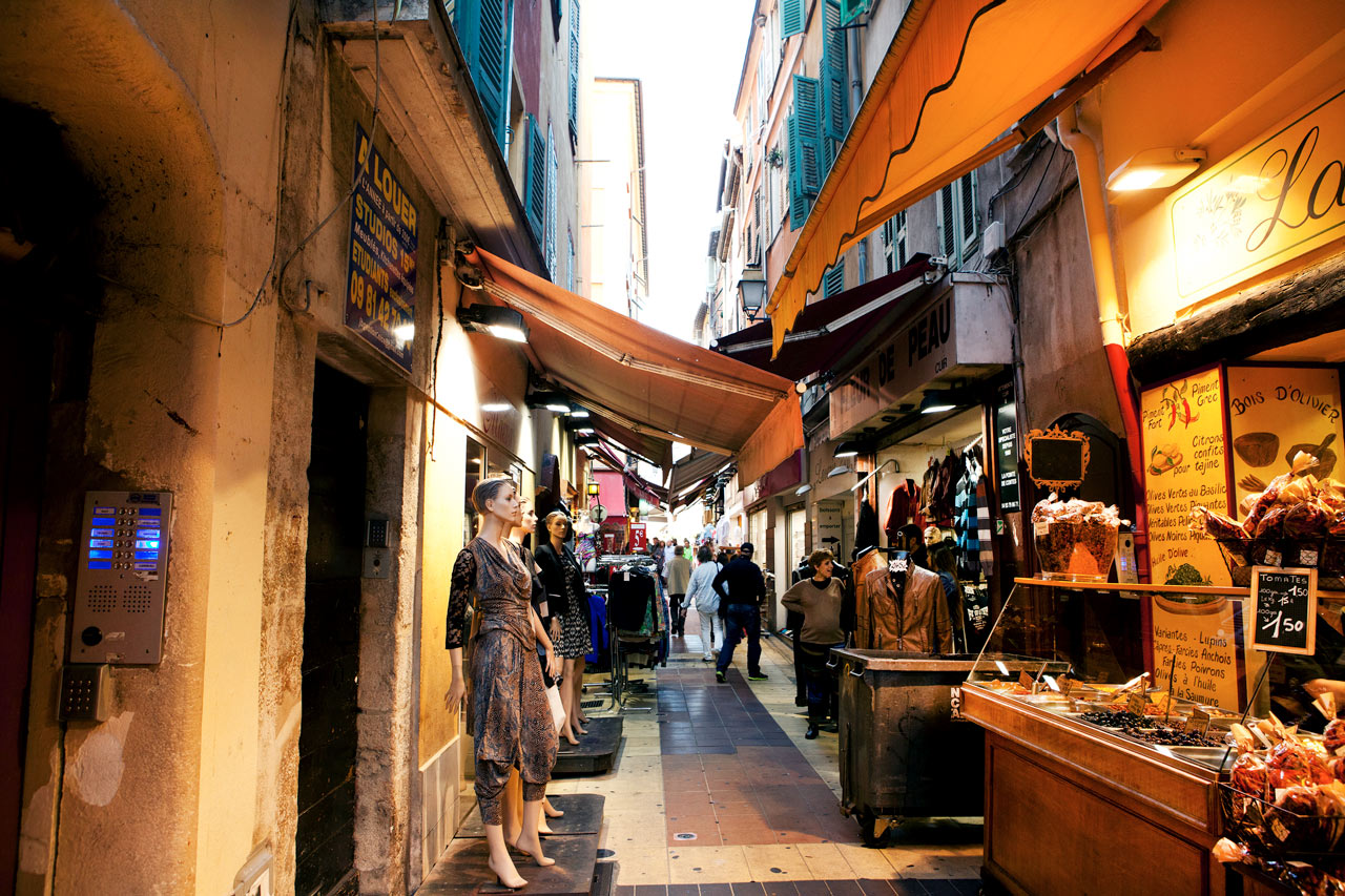 Gamla stan i Nice