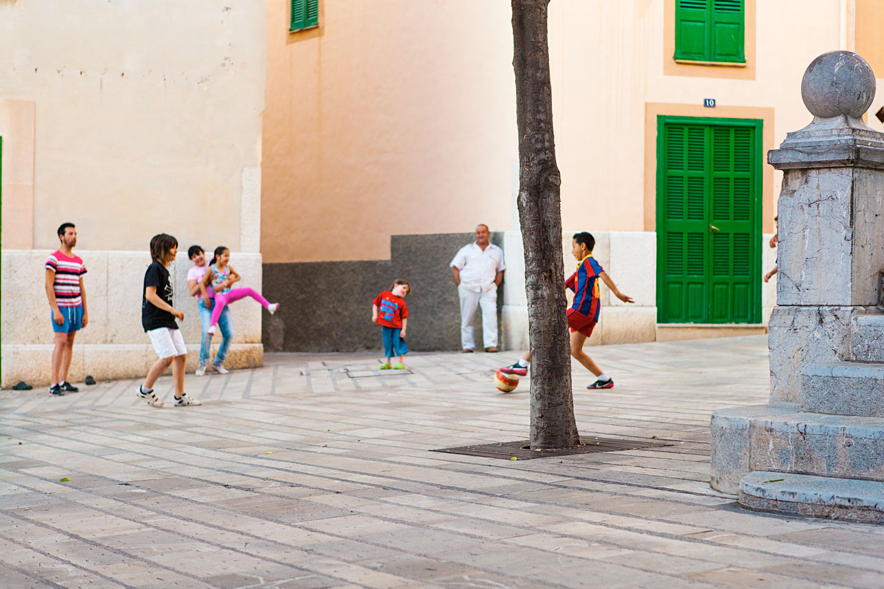 Gamla stan i Alcudia