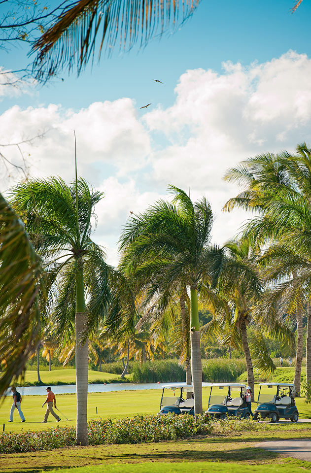 Punta Blanca Golf vid hotellet Barceló Bávaro Palace Deluxe.