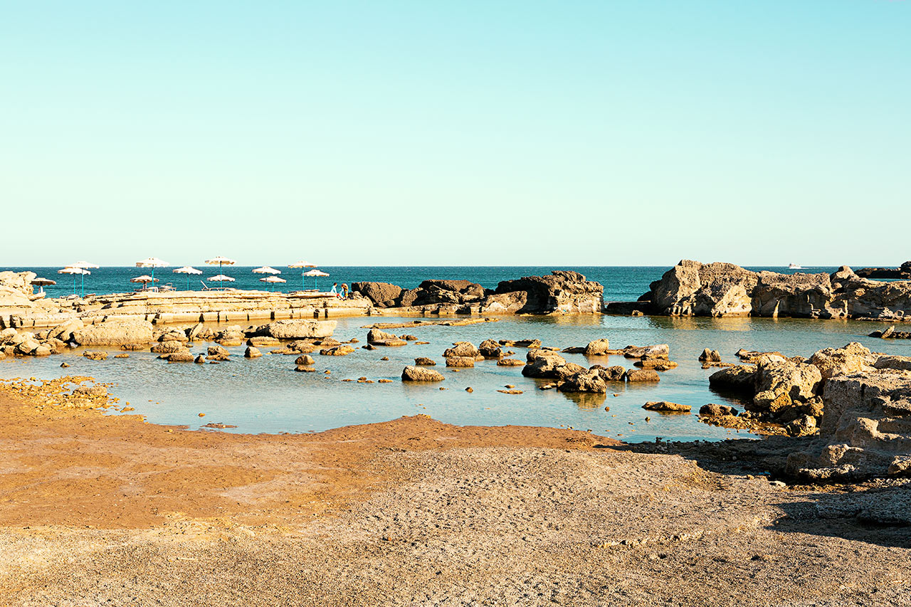 Tassos Beach, ca 4,5 km från Kallithea