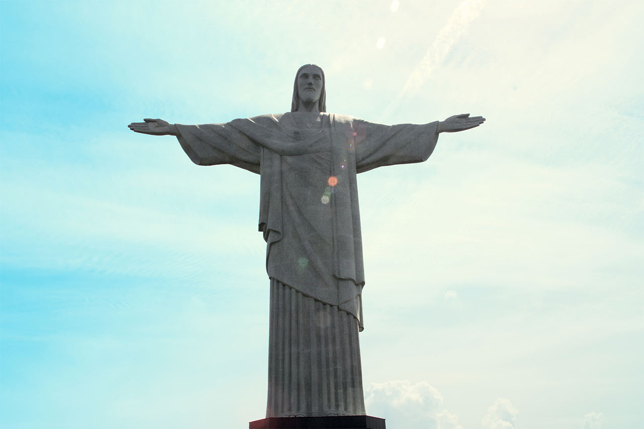 Den välkända kristusstaty, Cristo Redentor