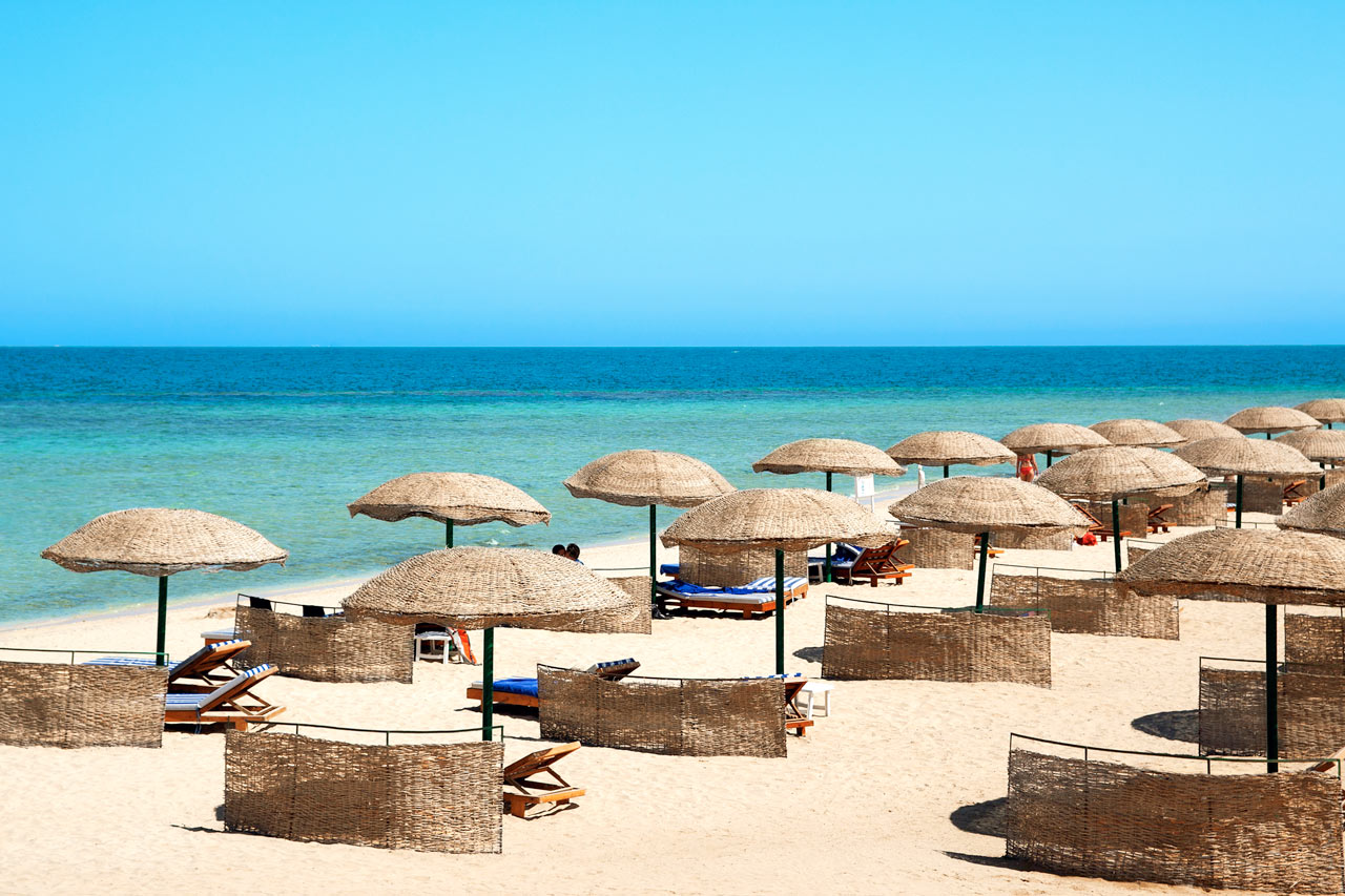 Stranden vid Gorgonia Beach