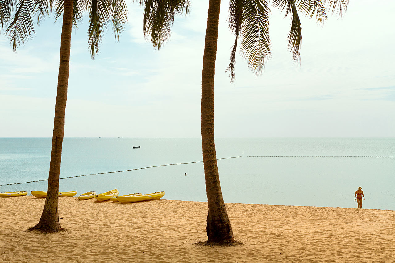 Stranden vid Vings hotell The Shells Resort & Spa