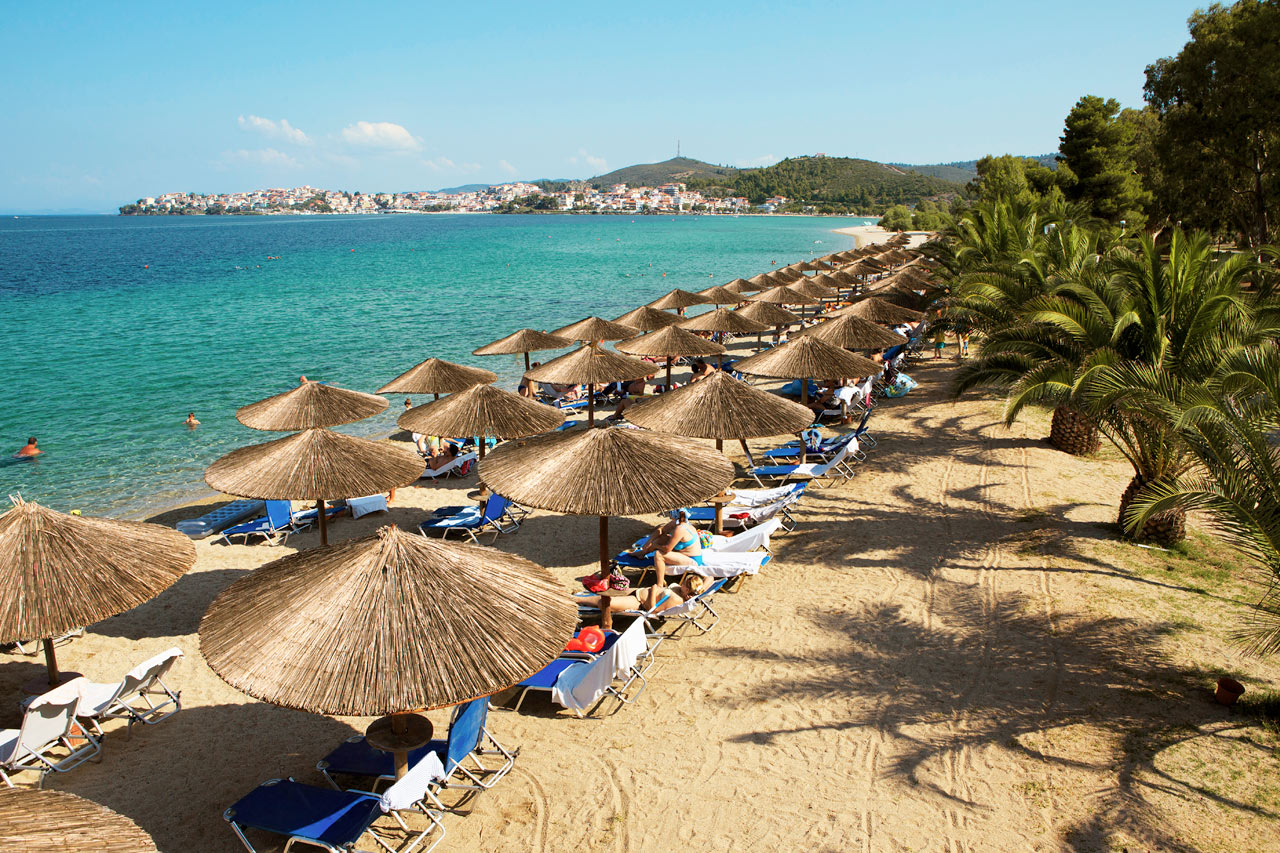 Porto Carras Beach i Sithonia