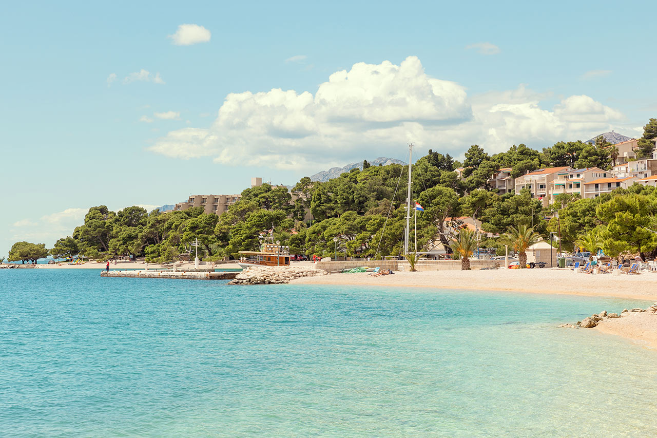 Stranden nedanför SENTIDO Berulia Bluesun