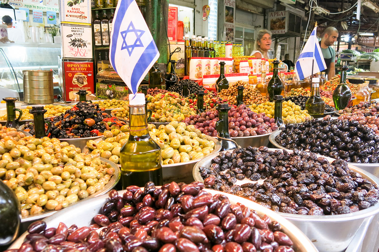 Marknad i Jaffa