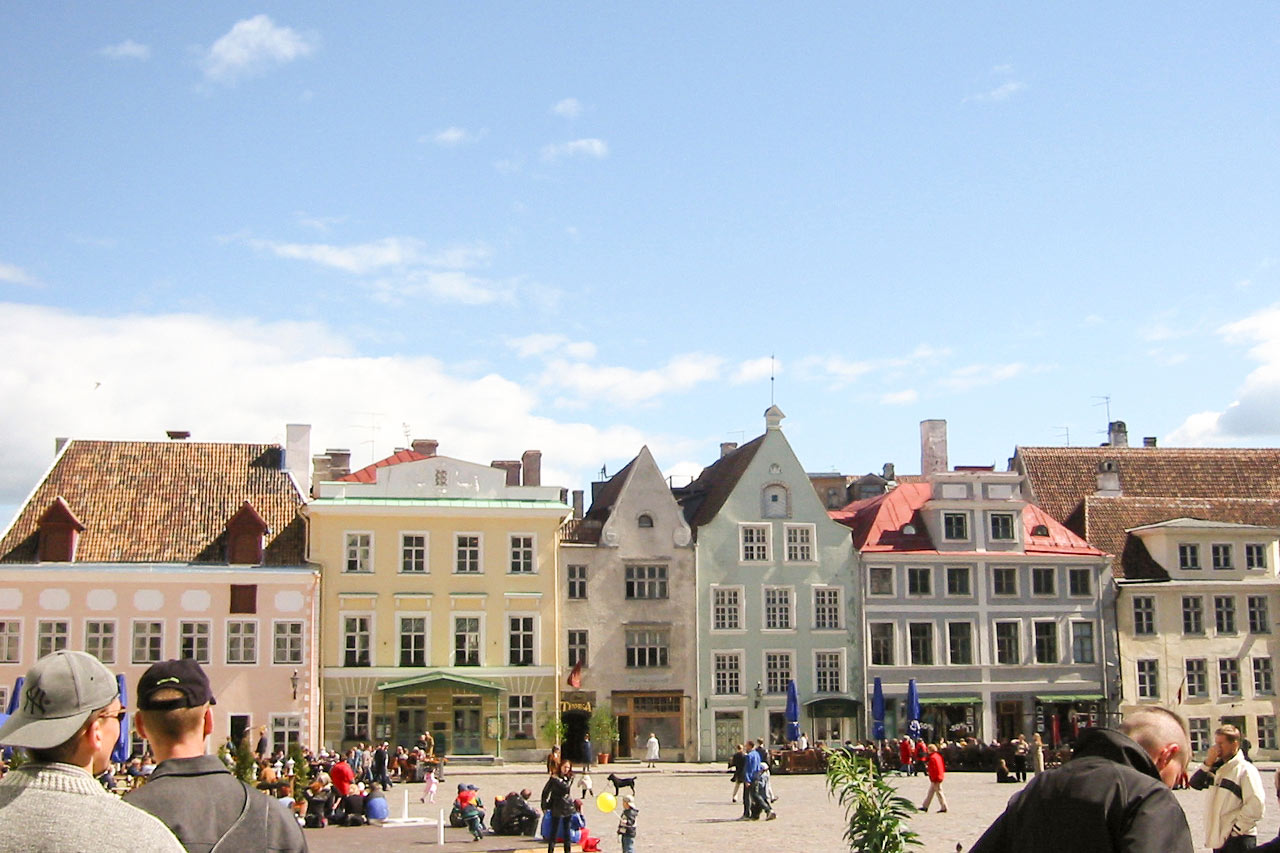 Utsikt över Rådhustorget